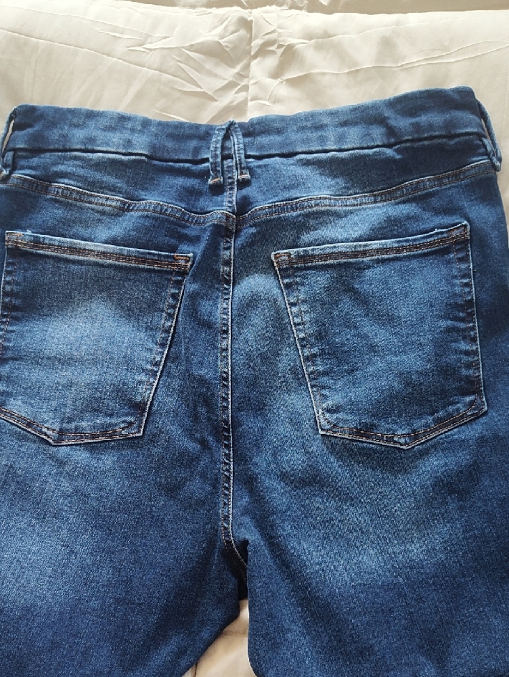 Good American Dark Blue Bootcut Jeans - Picture 4 of 4